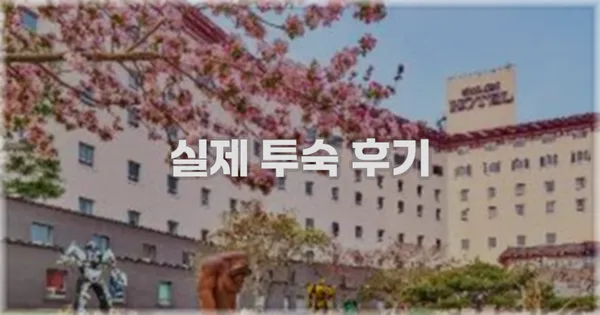 💬 실제 투숙 후기